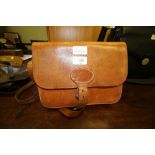 Vintage Rowallan Leather Saddle Shoulder Bag