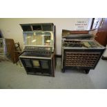 Five vintage Juke boxes for restoration - three Rock-Olas, one NSM and one Rowe, together with