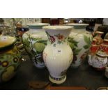 Pair of Chinese vases and others