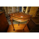 Mid-Century 1960s teak blanket storage box and corner table with ball and claw feet