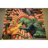 Godzilla rug