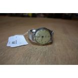 Derrick "B" Gents stainless steel cased wristwatch, case no. 2357621 with later strap