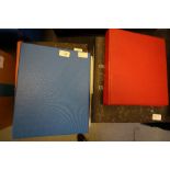 2 arch level files of worldwide stamps and ring binder of Hungarian stamps