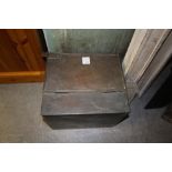 Riveted Copper Coal Box