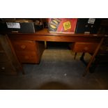 1970s teak desk