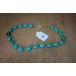 JFD Turquoise & Gold-Plated necklace