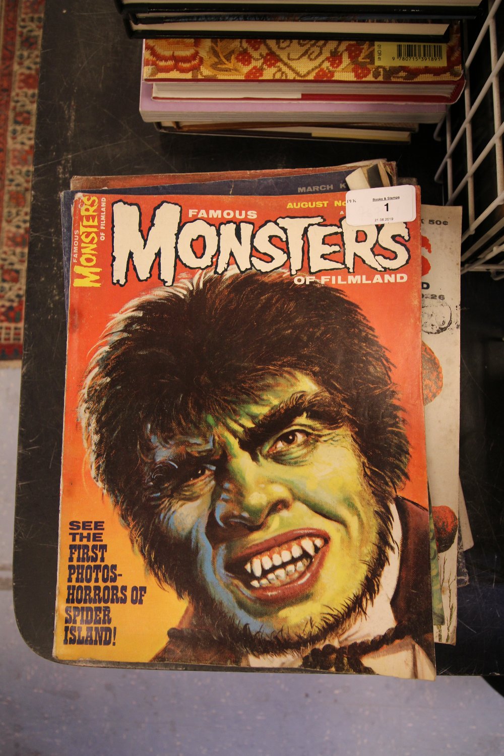 22 vols Famous Monsters of Filmland