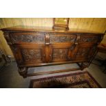 Bulbous Carved Sideboard