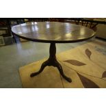 George III oak tripod table