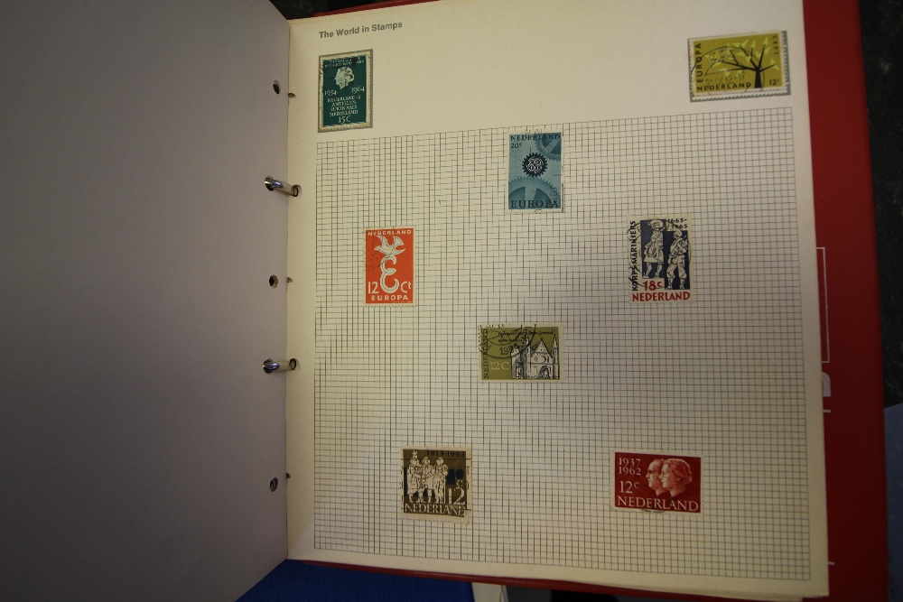 2 arch level files of worldwide stamps and ring binder of Hungarian stamps - Image 5 of 9