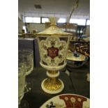 Spode 'York Minster' Chalice & Pair 'ditto' Plates