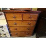 Victorian Mahogany 2/3 Chest of Drawers