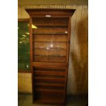 Large Glazed Display Cabinet - A/F