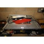 Craft table mounted bench saw
