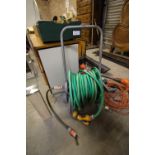 Portable hose and reel
