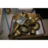 Box of Indian brass ware
