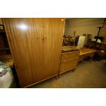 Teak 3 piece bedroom suite