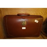 Vintage leather brief case