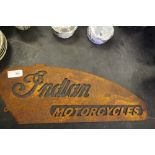 Indian motorcycles sign
