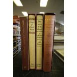 4 Folio Society Volumes with Slipcases