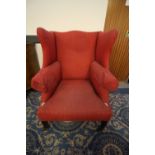 Wing back chair