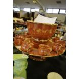 Punch Bowl Commissioned for David Tate, founder of Lilliput Lane on receiving his MBE