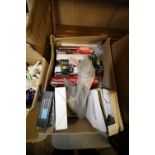 Box of new locks and padlocks