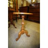 Victorian rosewood wine table