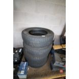 Set four Michelin MXV 185/65 tyres