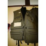 John Norris fishing jacket and other, size M