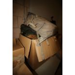 Box of mixed wicker & ruck sacks