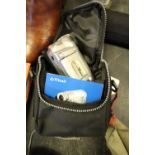 Video camera, bag and tools