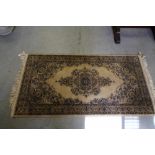 Machine made Keshan design rug