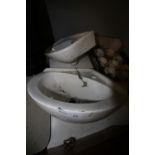 2 Royal Doulton Corner Sinks