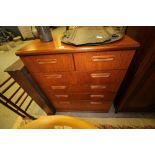 Mid Century Teak Chest of Drawers