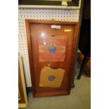 Framed jazz twin vinyl display case - Charlie Parker and Tiny Grimes