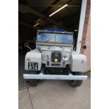 1955 Land Rover Series 1, registration number VYJ 874, 55,310 recorded miles