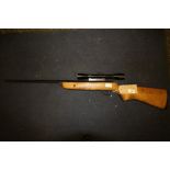 BSA Meteor Air Rifle (22.) with Nikko Stirling Scope