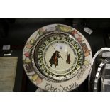 Royal Doulton series are plates 'The Professionals' and Isaac Walton ware