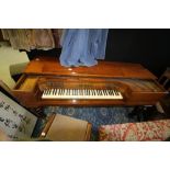 Collard and Collard mahogany spinette/square piano