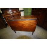 Georgian Mahogany Drop Leaf Table