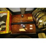 2 Jaguar walnut glove Compartment Covers