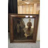 Explorer 19th century canvas on board