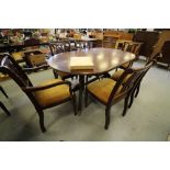 Reproduction Mahogany Dining Suite