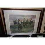 Claire Eva Barton 423/600 Horse Racing print