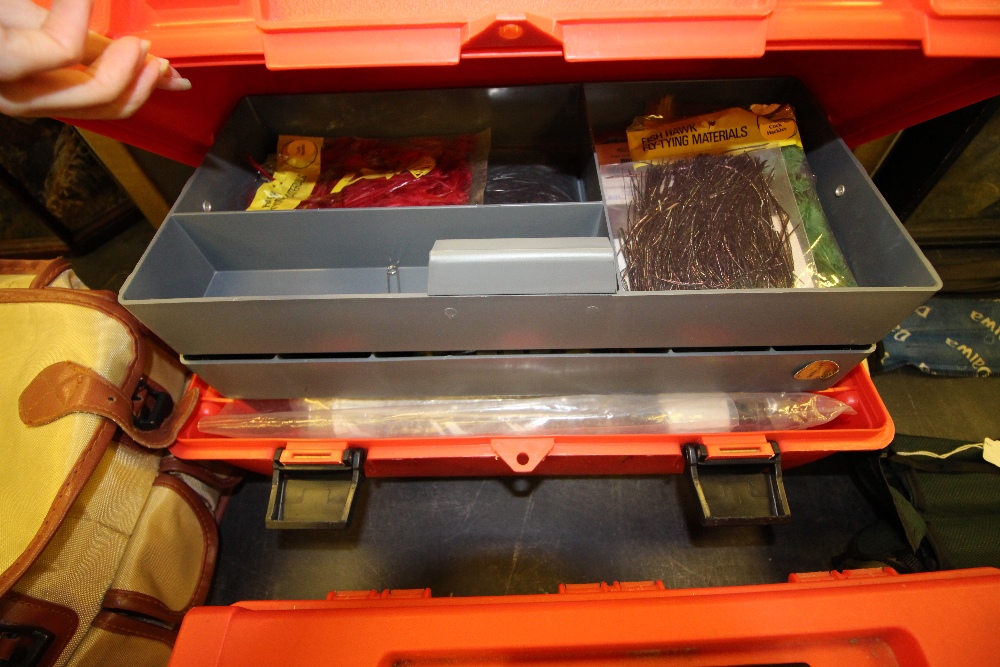 Box of Fly-Tying Equipment