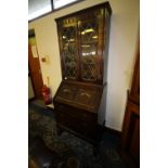 Oak Bureau Bookcase