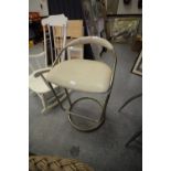 Metal Framed Bar Stool