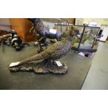 BFA Studio bronze (resin) pheasant, A28716