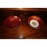 Two Coalport fruit bowls